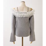 【one after another】チュールフリルオフショルニット | NICE CLAUP / OLIVE des OLIVE　OUTLET | 詳細画像39 