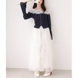 【one after another】チュールフリルオフショルニット | NICE CLAUP / OLIVE des OLIVE　OUTLET | 詳細画像28 