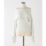 【one after another】オフショルラメニット | NICE CLAUP / OLIVE des OLIVE OUTLET | 詳細画像2