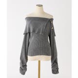 【one after another】オフショルラメニット | NICE CLAUP / OLIVE des OLIVE OUTLET | 詳細画像7
