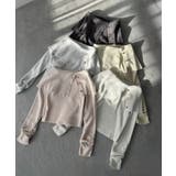 【one after another】オフショルラメニット | NICE CLAUP / OLIVE des OLIVE OUTLET | 詳細画像8