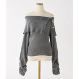 【one after another】オフショルニット | NICE CLAUP / OLIVE des OLIVE　OUTLET | 詳細画像16 