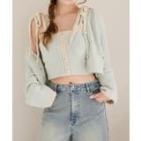 【one after another】【セットアップ可能】金ボタン配色カーディガ… | NICE CLAUP / OLIVE des OLIVE　OUTLET | 詳細画像19 