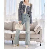 【one after another】【セットアップ可能】金ボタン配色カーディガ… | NICE CLAUP / OLIVE des OLIVE　OUTLET | 詳細画像37 