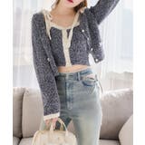 【one after another】【セットアップ可能】金ボタン配色カーディガ… | NICE CLAUP / OLIVE des OLIVE　OUTLET | 詳細画像31 