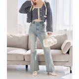 【one after another】【セットアップ可能】肩リボン配色ビスチェ | NICE CLAUP / OLIVE des OLIVE　OUTLET | 詳細画像34 