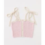 【one after another】【セットアップ可能】肩リボン配色ビスチェ | NICE CLAUP / OLIVE des OLIVE　OUTLET | 詳細画像9 