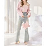 【one after another】【セットアップ可能】肩リボン配色ビスチェ | NICE CLAUP / OLIVE des OLIVE　OUTLET | 詳細画像14 