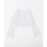 【one after another】キラキラボタンアイレットカーデ | NICE CLAUP / OLIVE des OLIVE OUTLET | 詳細画像14
