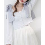 【one after another】キラキラボタンアイレットカーデ | NICE CLAUP / OLIVE des OLIVE OUTLET | 詳細画像15