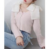 【one after another】キラキラボタンアイレットカーデ | NICE CLAUP / OLIVE des OLIVE OUTLET | 詳細画像9