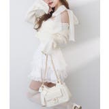 【one after another】キラキラボタンアイレットカーデ | NICE CLAUP / OLIVE des OLIVE　OUTLET | 詳細画像4 