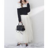 【one after another】異素材ドッキングオフショルニット | NICE CLAUP / OLIVE des OLIVE　OUTLET | 詳細画像19 