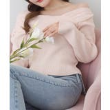 【one after another】異素材ドッキングオフショルニット | NICE CLAUP / OLIVE des OLIVE　OUTLET | 詳細画像8 