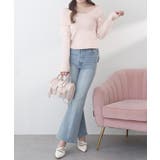 【one after another】異素材ドッキングオフショルニット | NICE CLAUP / OLIVE des OLIVE　OUTLET | 詳細画像9 