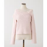 【one after another】異素材ドッキングオフショルニット | NICE CLAUP / OLIVE des OLIVE　OUTLET | 詳細画像7 