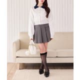 【one after another】配色襟付きニット | NICE CLAUP / OLIVE des OLIVE　OUTLET | 詳細画像8 