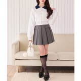 【one after another】配色襟付きニット | NICE CLAUP / OLIVE des OLIVE　OUTLET | 詳細画像14 