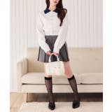 【one after another】配色襟付きニット | NICE CLAUP / OLIVE des OLIVE　OUTLET | 詳細画像15 