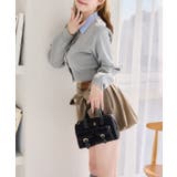 【one after another】配色襟付きニット | NICE CLAUP / OLIVE des OLIVE　OUTLET | 詳細画像20 