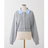 【one after another】配色襟付きニット | NICE CLAUP / OLIVE des OLIVE　OUTLET | 詳細画像23 