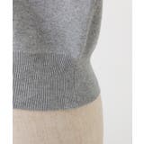 【one after another】配色襟付きニット | NICE CLAUP / OLIVE des OLIVE　OUTLET | 詳細画像28 