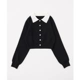 【one after another】配色襟付きニット | NICE CLAUP / OLIVE des OLIVE　OUTLET | 詳細画像29 