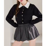 【one after another】配色襟付きニット | NICE CLAUP / OLIVE des OLIVE　OUTLET | 詳細画像32 