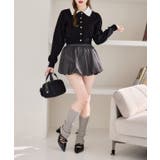 【one after another】配色襟付きニット | NICE CLAUP / OLIVE des OLIVE　OUTLET | 詳細画像36 