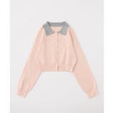 【one after another】配色襟付きニット | NICE CLAUP / OLIVE des OLIVE　OUTLET | 詳細画像60 