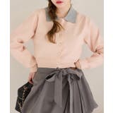 【one after another】配色襟付きニット | NICE CLAUP / OLIVE des OLIVE　OUTLET | 詳細画像65 