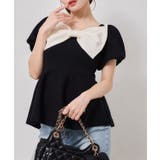【one after another】肩リボンニット | NICE CLAUP / OLIVE des OLIVE OUTLET | 詳細画像10
