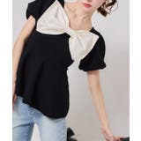 【one after another】肩リボンニット | NICE CLAUP / OLIVE des OLIVE OUTLET | 詳細画像13