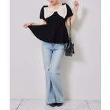 【one after another】肩リボンニット | NICE CLAUP / OLIVE des OLIVE OUTLET | 詳細画像14