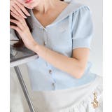 【one after another】セーラー半袖ニット | NICE CLAUP / OLIVE des OLIVE　OUTLET | 詳細画像9 