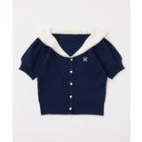 【one after another】セーラー半袖ニット | NICE CLAUP / OLIVE des OLIVE　OUTLET | 詳細画像11 