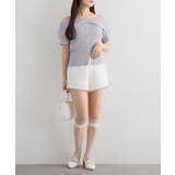 【one after another】リボンチュールニット | NICE CLAUP / OLIVE des OLIVE　OUTLET | 詳細画像11 