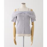 【one after another】リボンチュールニット | NICE CLAUP / OLIVE des OLIVE　OUTLET | 詳細画像9 