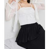 【one after another】レース付きシアーニットビスチェ | NICE CLAUP / OLIVE des OLIVE OUTLET | 詳細画像7