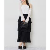 【one after another】レース付きシアーニットビスチェ | NICE CLAUP / OLIVE des OLIVE OUTLET | 詳細画像8