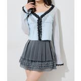 【one after another】レース付きシアーニットビスチェ | NICE CLAUP / OLIVE des OLIVE OUTLET | 詳細画像23
