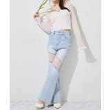 【one after another】レース付きシアーニットビスチェ | NICE CLAUP / OLIVE des OLIVE OUTLET | 詳細画像18