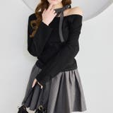 【one after another】リボンタイ ワンショルカットトップス | NICE CLAUP / OLIVE des OLIVE　OUTLET | 詳細画像21 