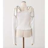【one after another】肩リボンシャーリングトップス | NICE CLAUP / OLIVE des OLIVE　OUTLET | 詳細画像22 
