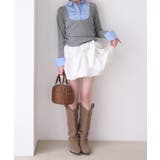 【one after another】ロゴ刺繡レイヤードトップス | NICE CLAUP / OLIVE des OLIVE　OUTLET | 詳細画像20 