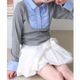 【one after another】ロゴ刺繡レイヤードトップス | NICE CLAUP / OLIVE des OLIVE　OUTLET | 詳細画像17 