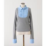 【one after another】ロゴ刺繡レイヤードトップス | NICE CLAUP / OLIVE des OLIVE　OUTLET | 詳細画像38 