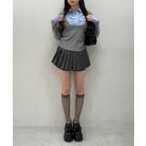 【one after another】ロゴ刺繡レイヤードトップス | NICE CLAUP / OLIVE des OLIVE　OUTLET | 詳細画像47 