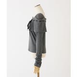 【one after another】配色オフショルトップス | NICE CLAUP / OLIVE des OLIVE　OUTLET | 詳細画像20 