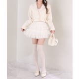 【one after another】サイドベルトツイードショートジャケット | NICE CLAUP / OLIVE des OLIVE　OUTLET | 詳細画像5 